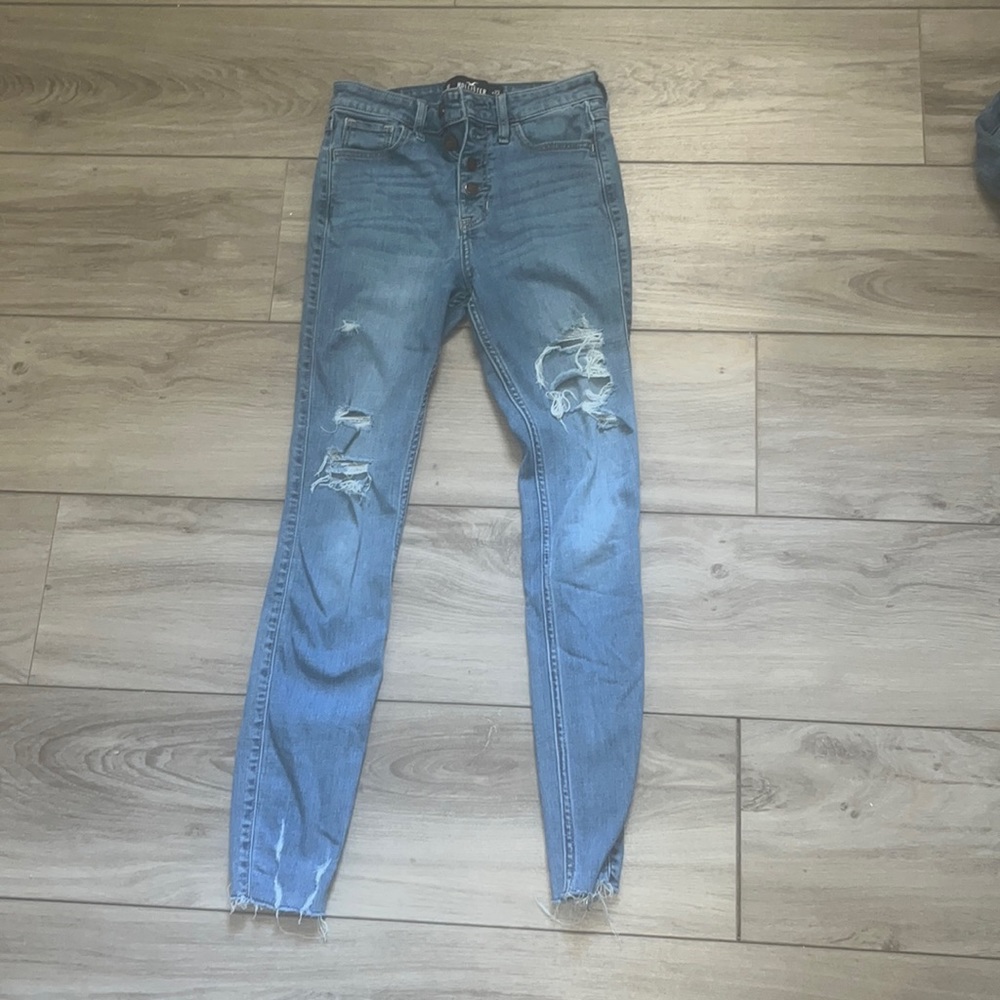 Hollister high rise skinny jeans